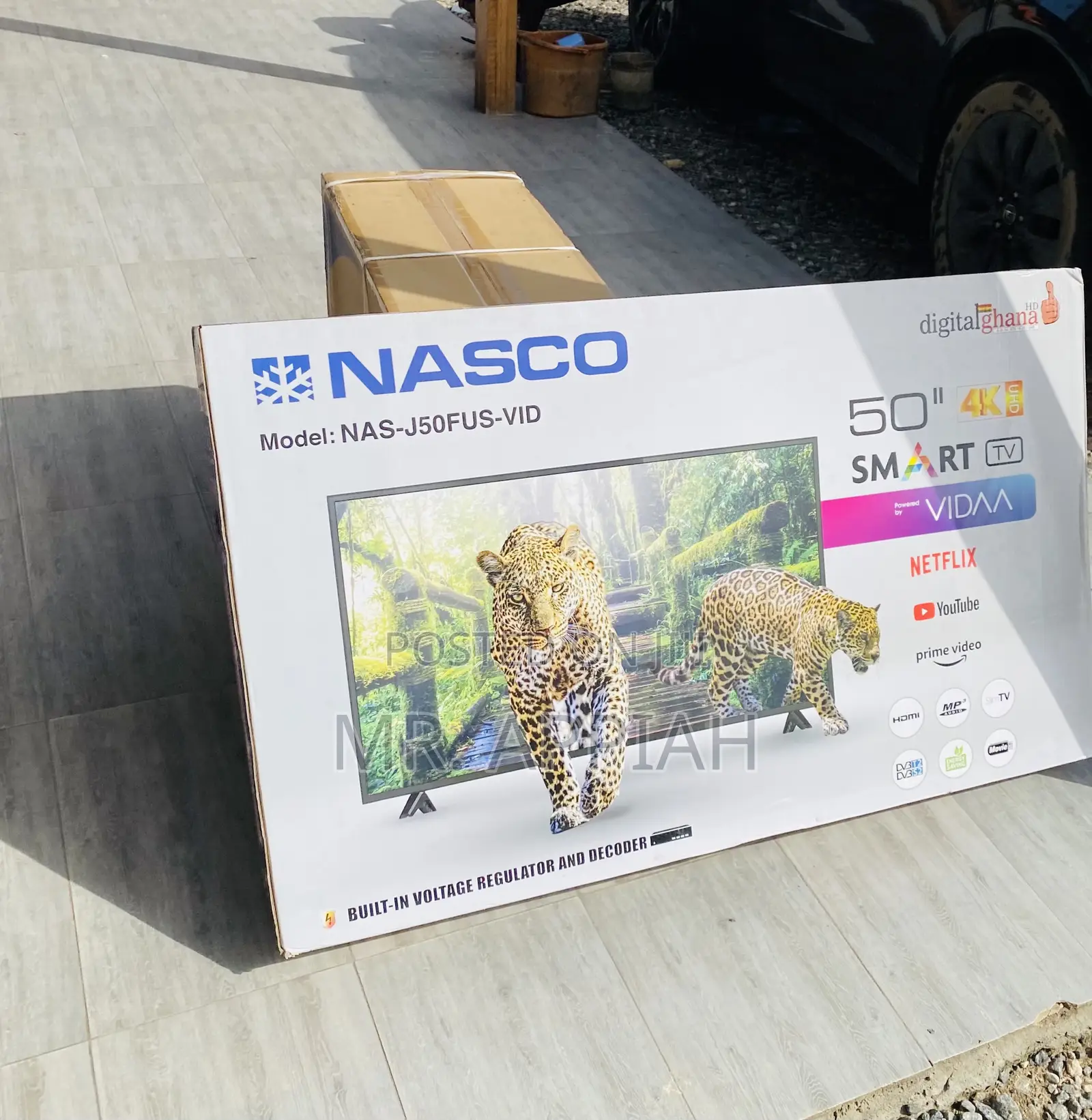 Latest Nasco 50 Inch Led Uhd/ Smart Satellite Television.