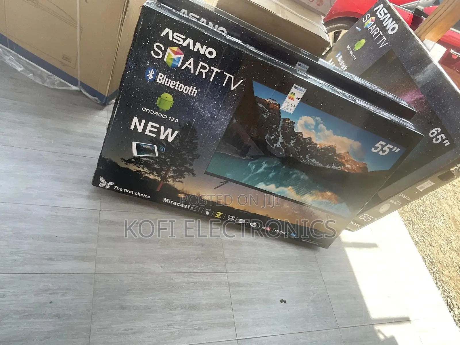 Internet Infernite Asano 55" UHD Smart Satellite TV