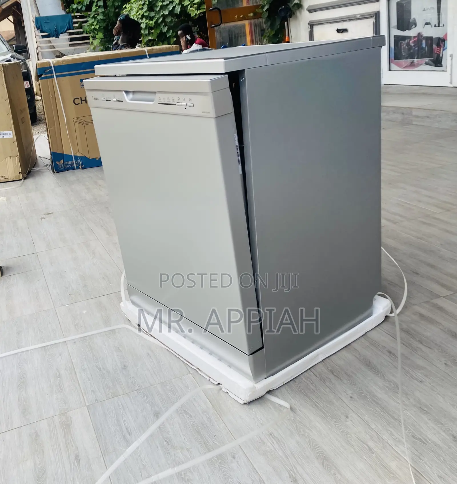 Quality MIDEA 12 PLATES DISHWASHER WQP12-5203(Gray).