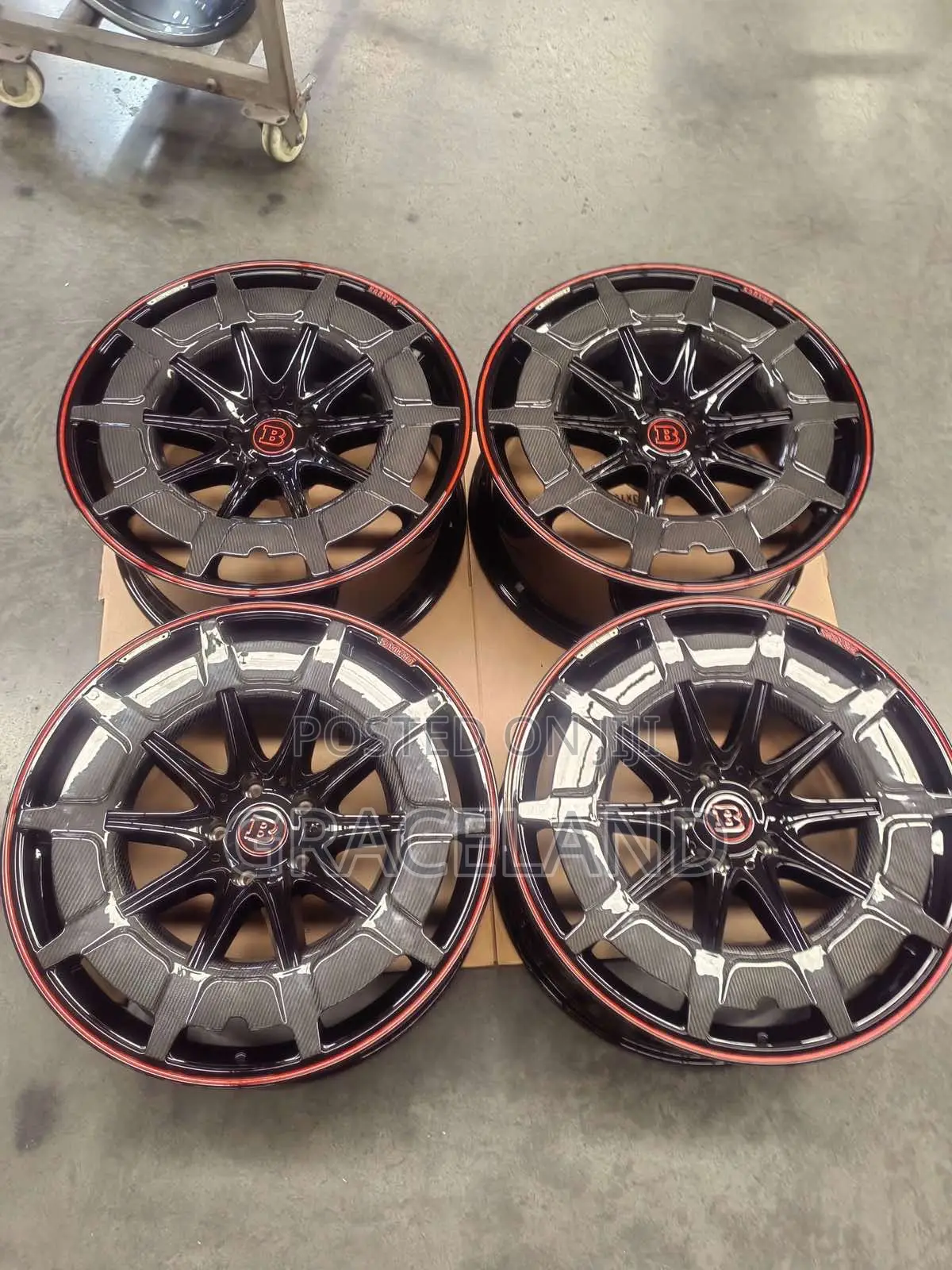 Original Brabus Mono-Block Rocket Wheel Alloy Rims 22 Inches