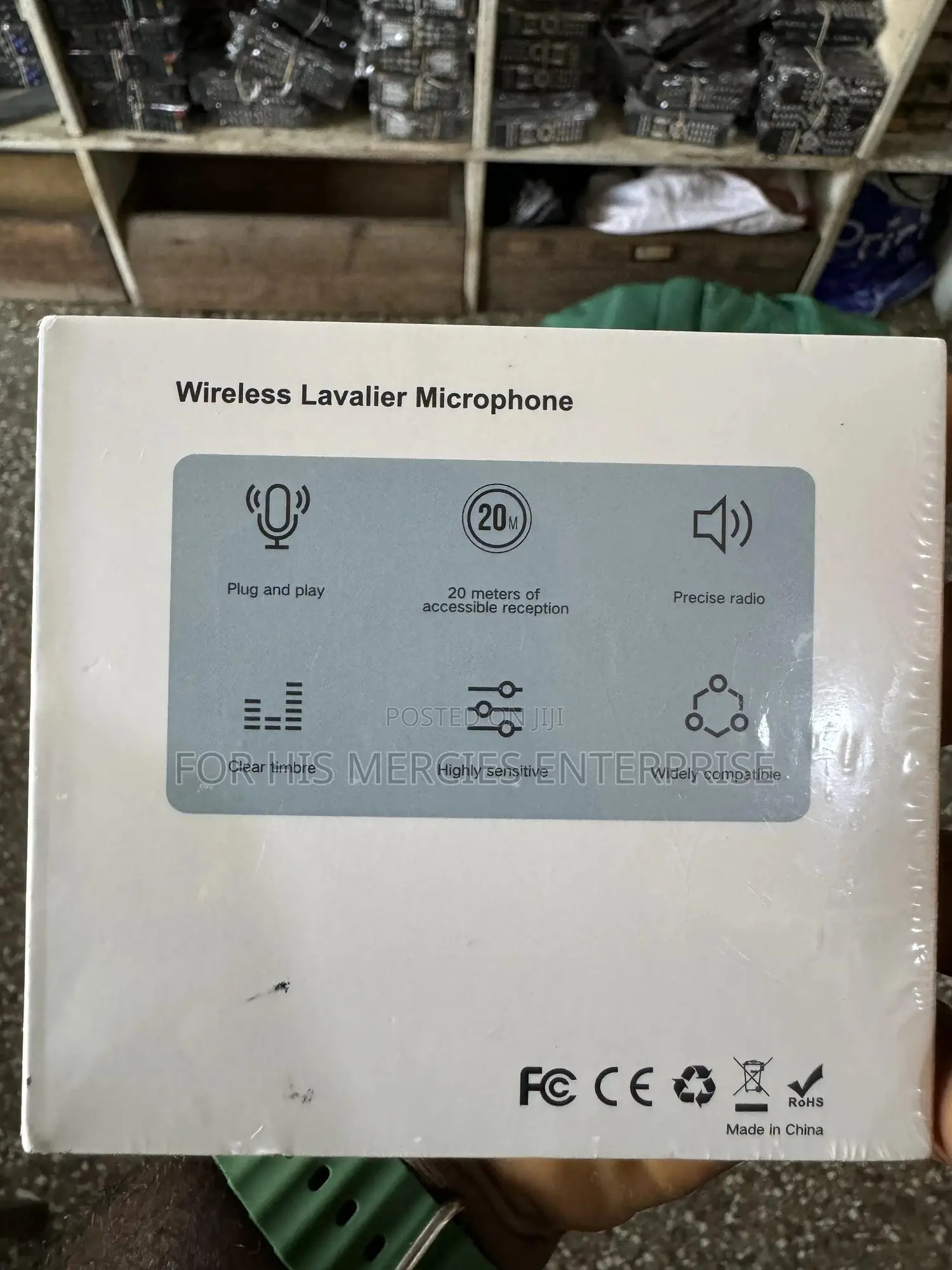 Wireless Lavalier Wireless 3in1 Microphone