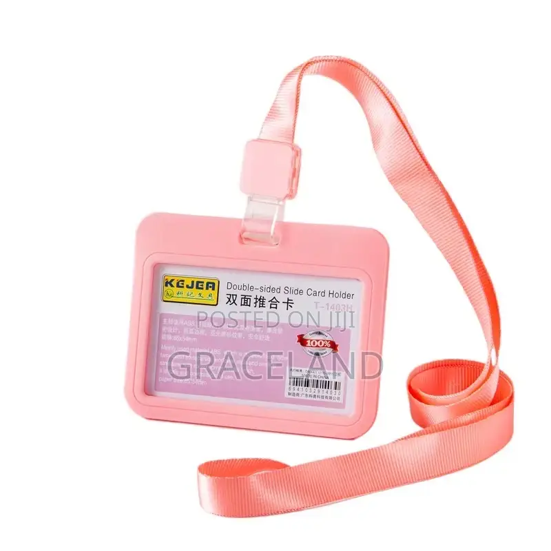 Card Holder Badge Reel ID Holder Security Retractable Photo