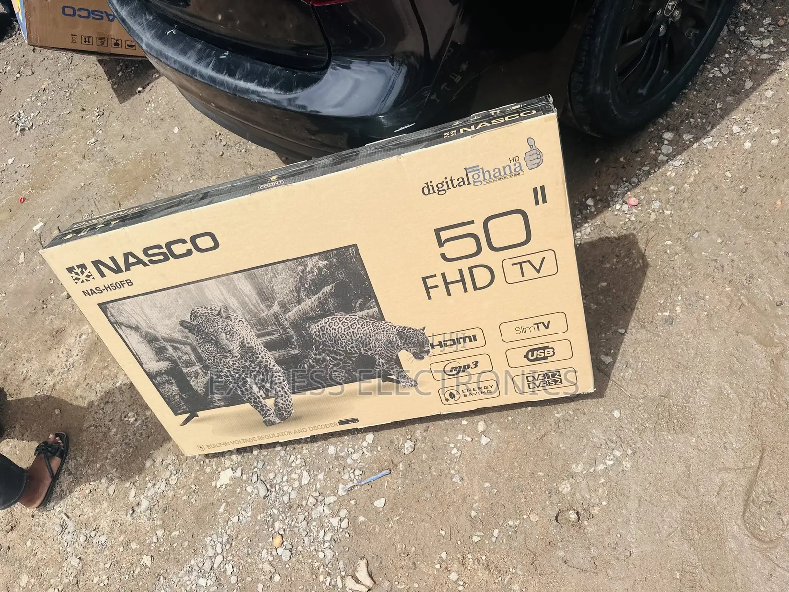 High Quality Sleek FHD Satellite  Screen 50”Nasco