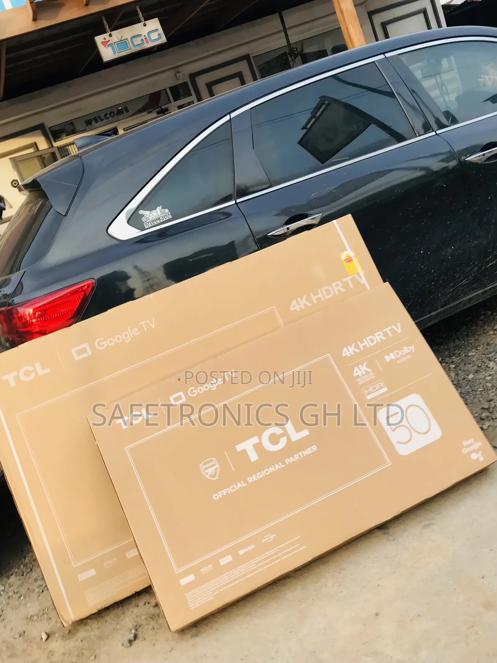 50 Inches Glossy Led Electric Black Smart Full HD TCL Tv