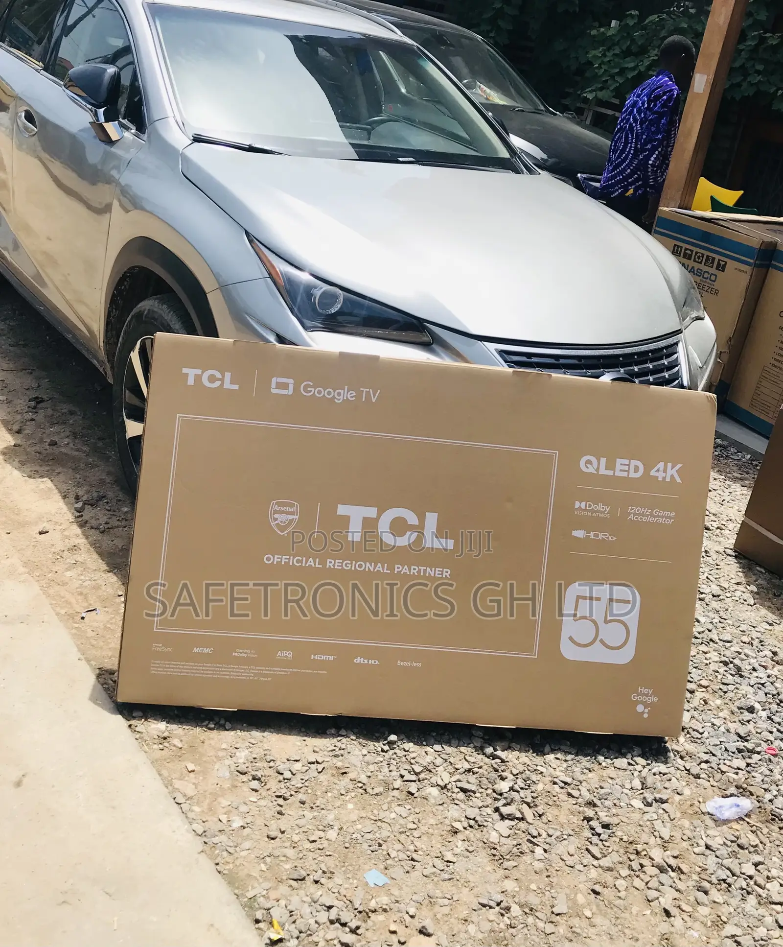 Electric Smart 55 Inches Qled C645 TCL Glossy Tv