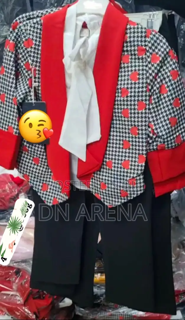 Lovely Girls Trousers and Skirt Suits 3pcs