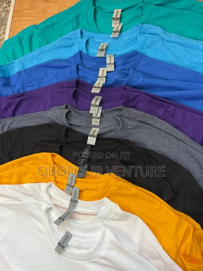 Quality Plain Unisex T Shirts From USA