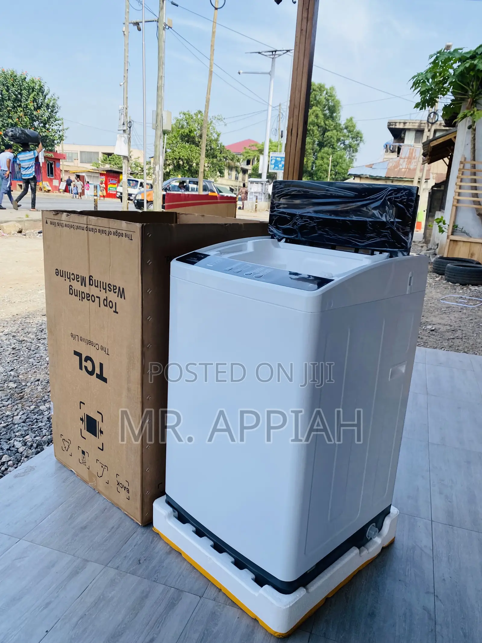 Original TCL 7kg Semi-Automatic Electric Washing Machine.