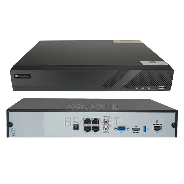 4 Channel NVR/Poe - Hybrid
