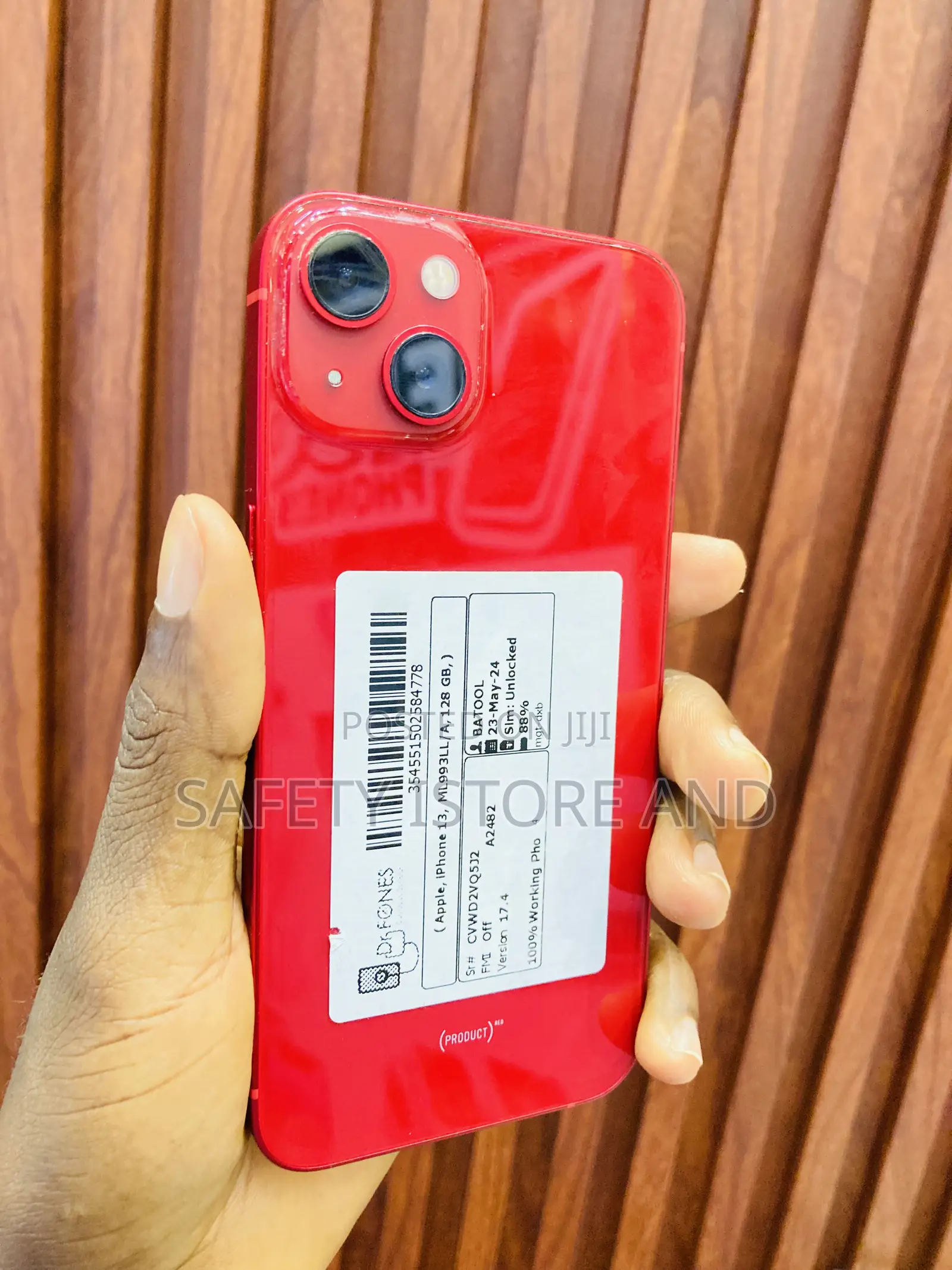 New Apple iPhone 13 128 GB Red
