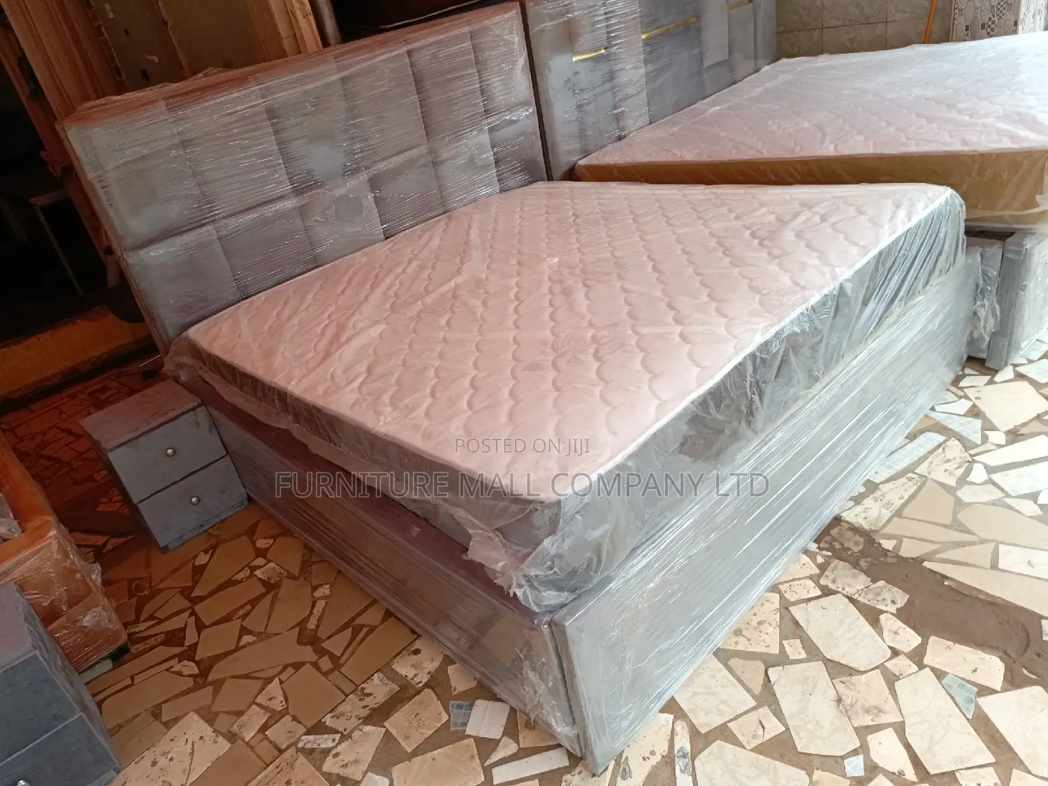 Exclusive Queens Bed With Mattress . Free Delivery