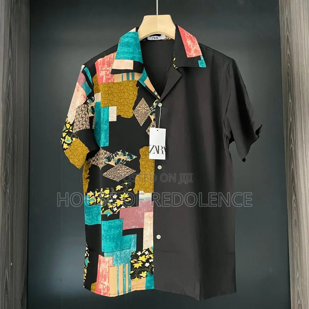 Original Zara Man Short Sleeves Shirt