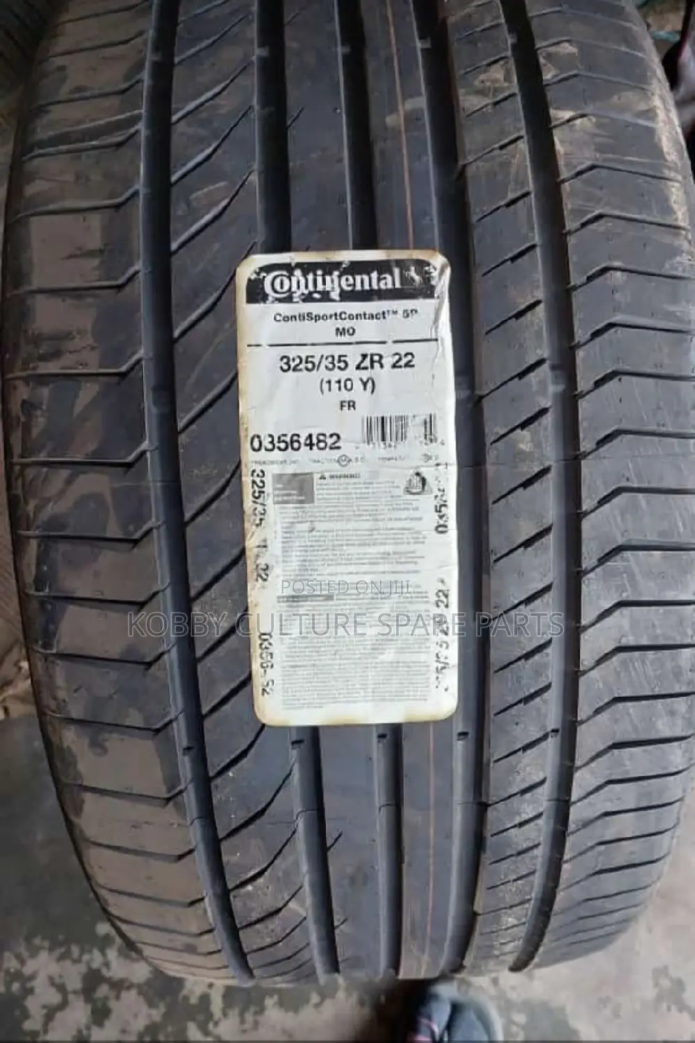 Original 325/35r22 Continental Tyres Available