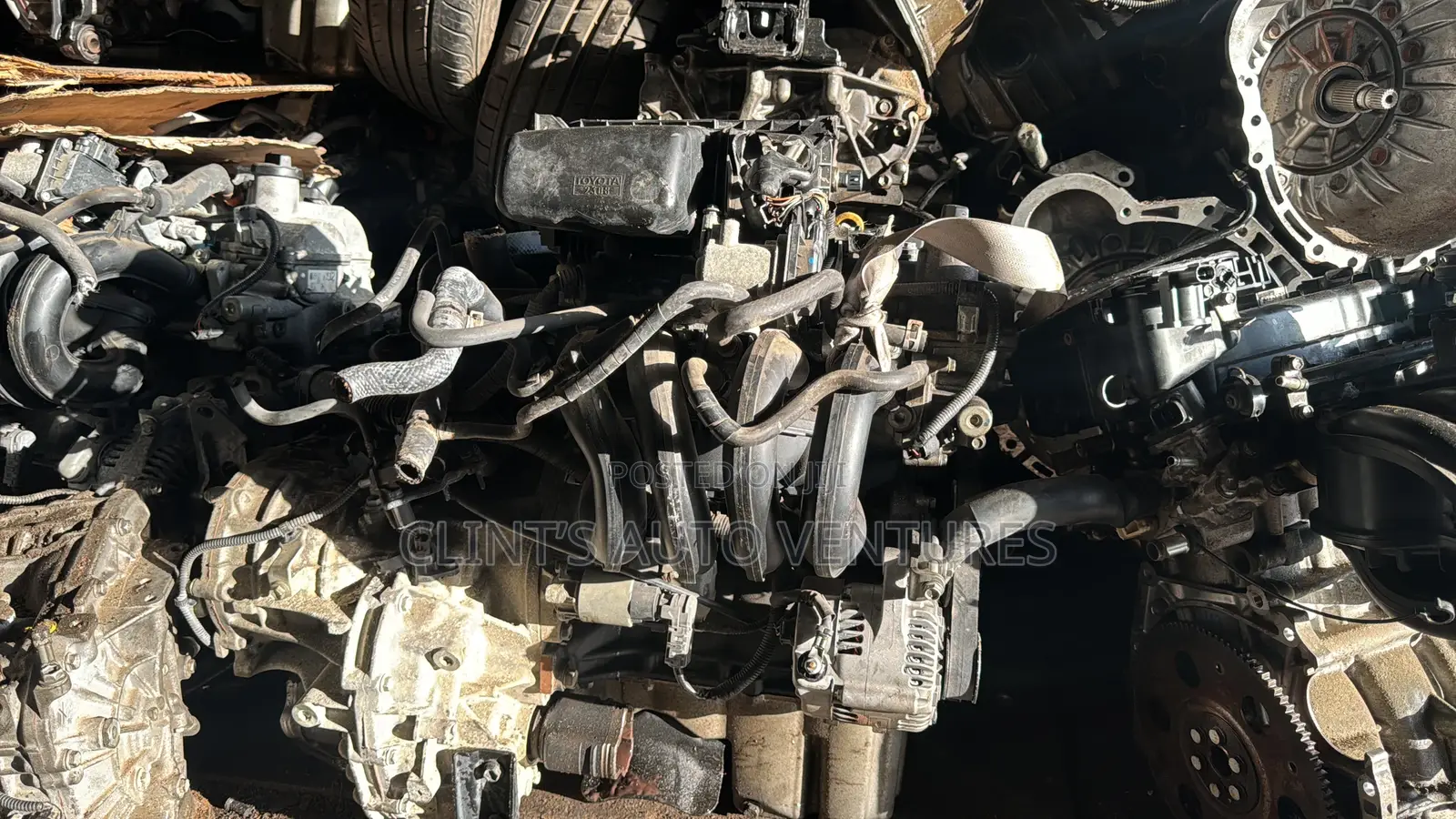 Toyota Vitz Engine 4plugs 2008-2010 Engine