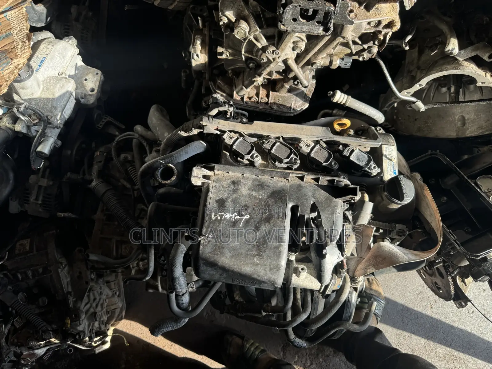 Toyota Vitz Engine 4plugs 2008-2010 Engine