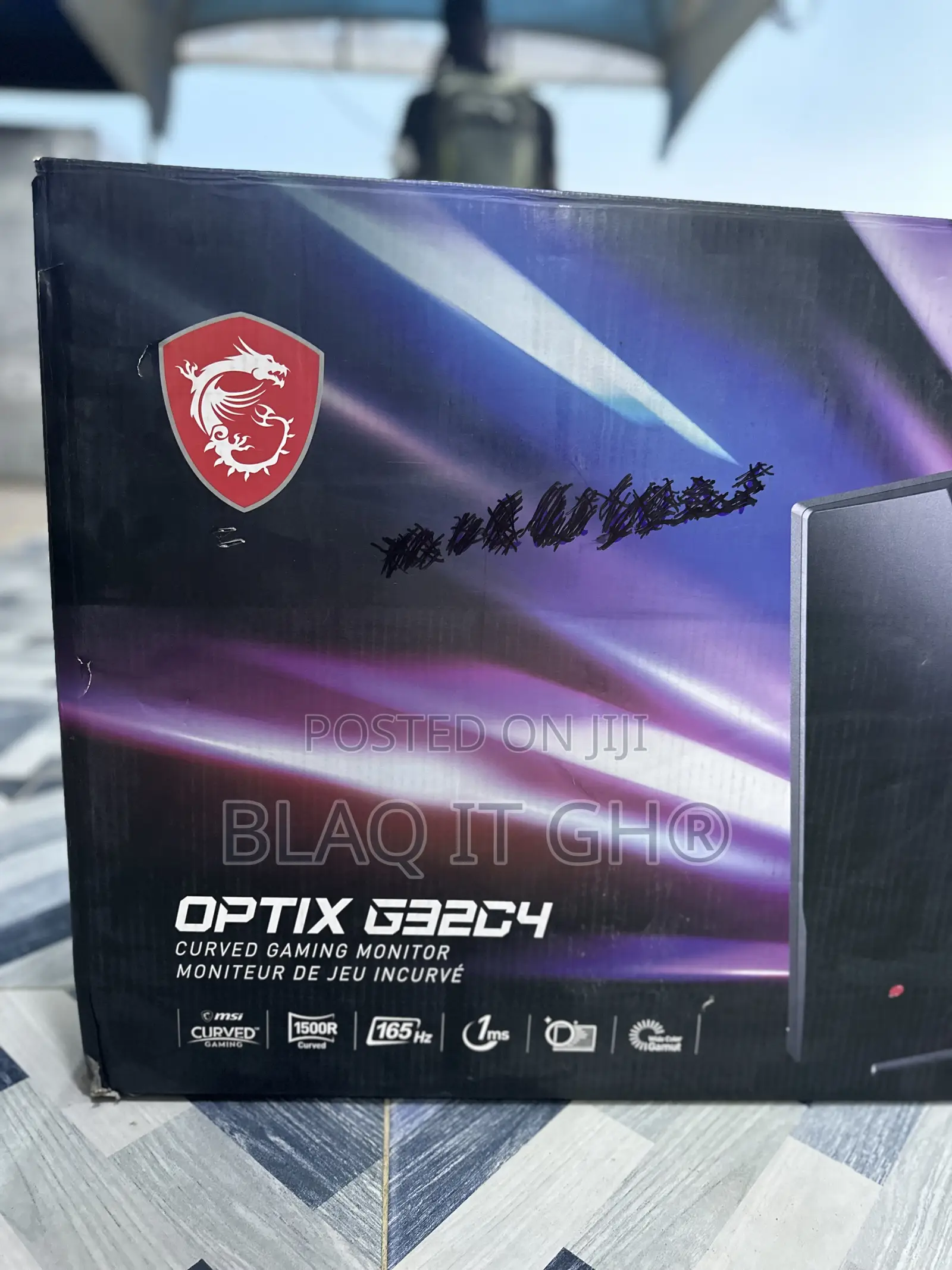 MSI Gaming Monitor Curved 32 Inches 165htz