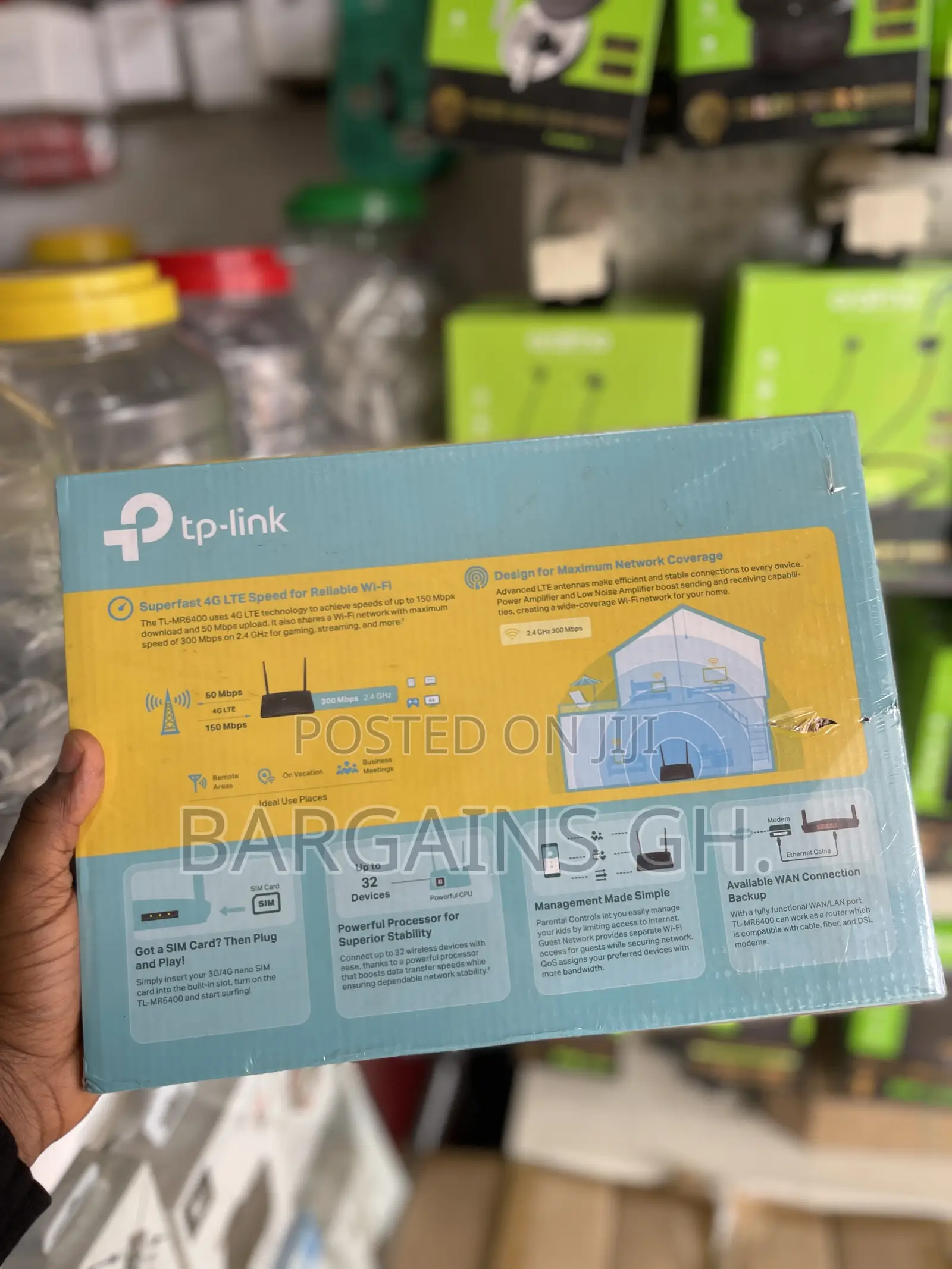 Tp-Link Tl-Mr6400 4G Universal Router