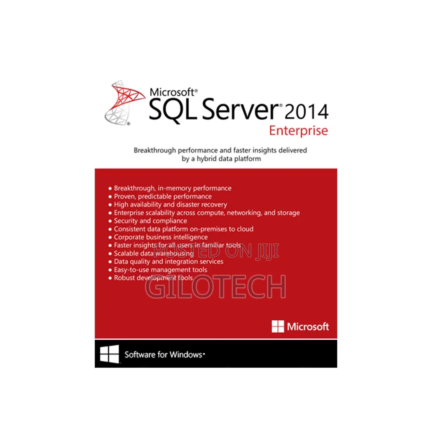 Microsoft Server Apps SQL 2014 Enterprise