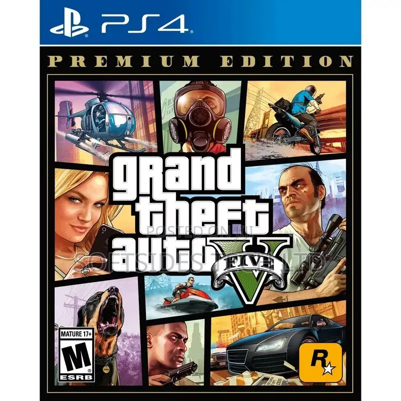 Grand Theft Auto V For Playstation 5 And Ps4 Installation