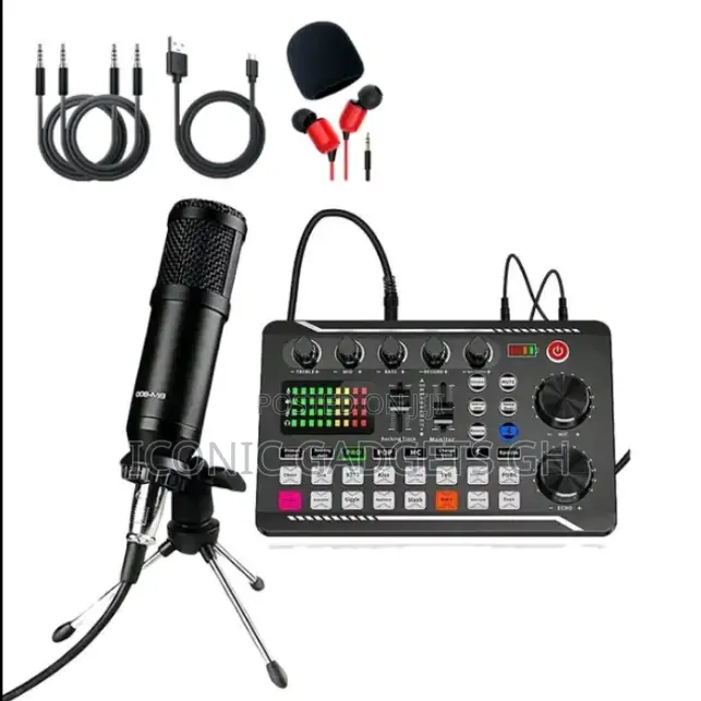 Brand New Studio Livestream Podcast Console Set Up