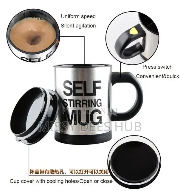 Self-Stirring Mug