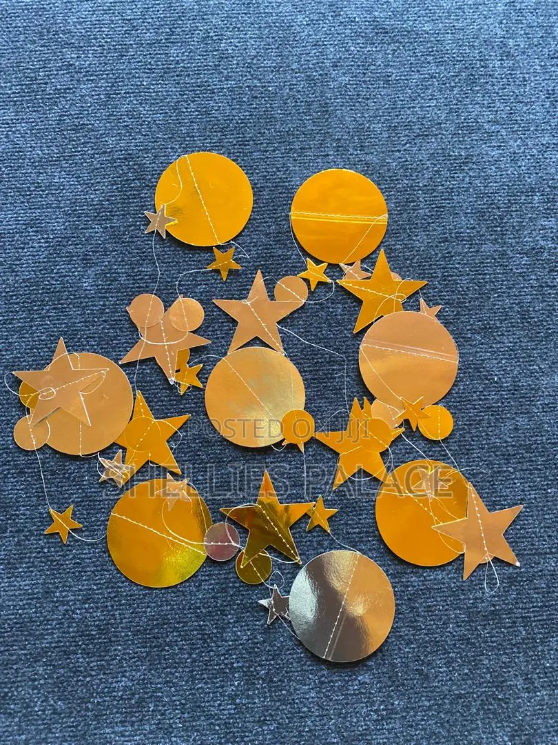 4m Star Disc Pull Flower Ribbon Birthday Party Wedding