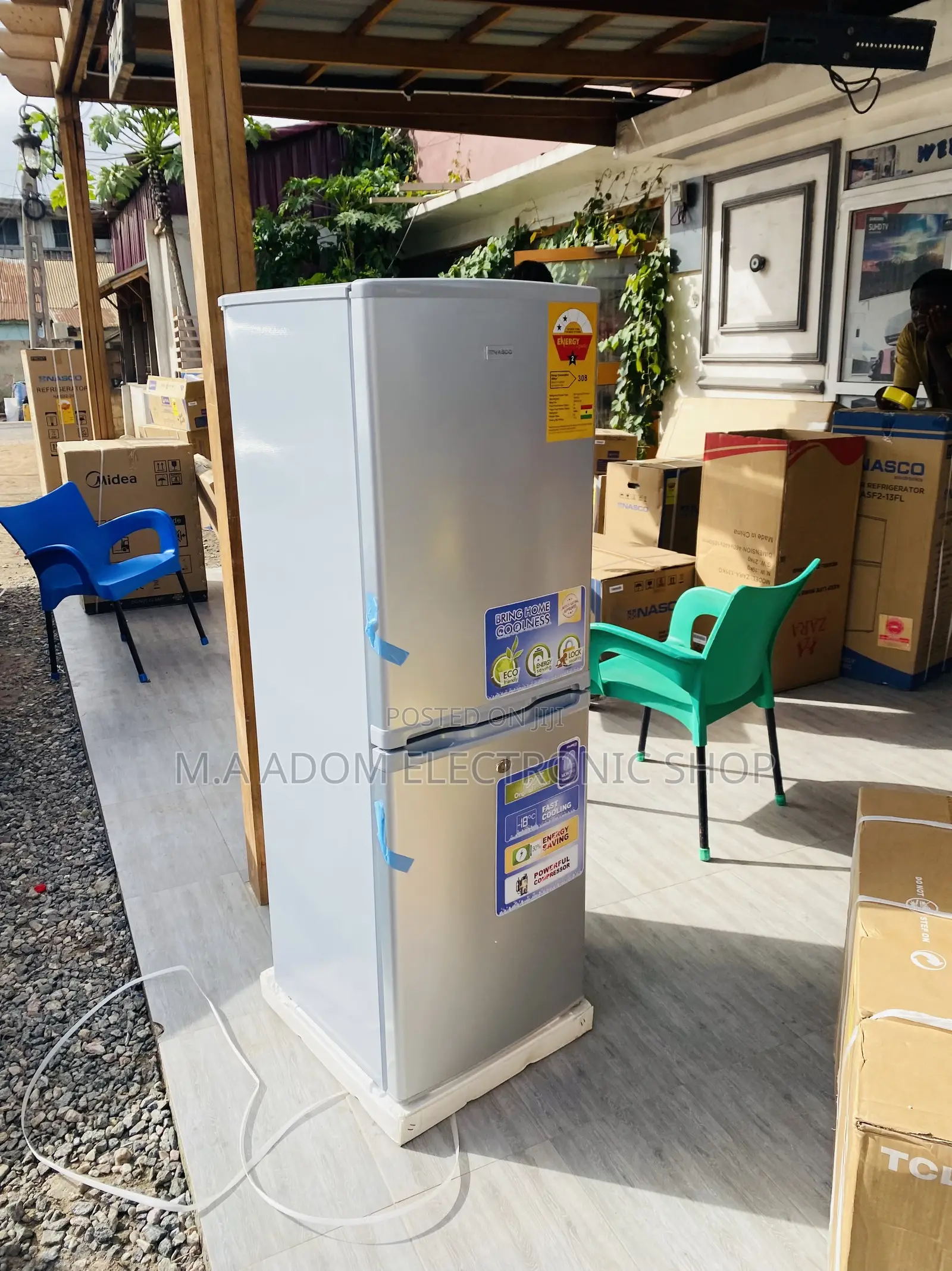 Shop Original Nasco Nasd2-20 Bottom Freezer Fridge.