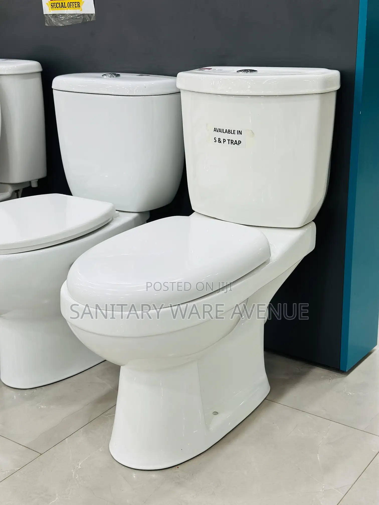 Water Closet - Big Tank Toilet - Modern Wc