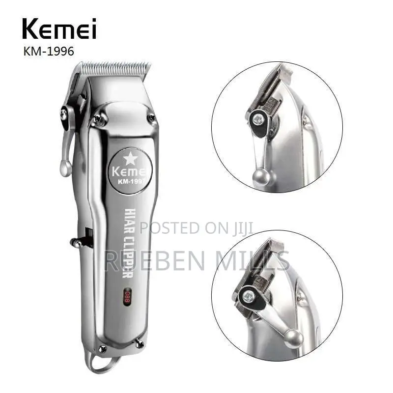 Strong Battery Heavy Duty Kemei Hair Clipper Shaving Machine
