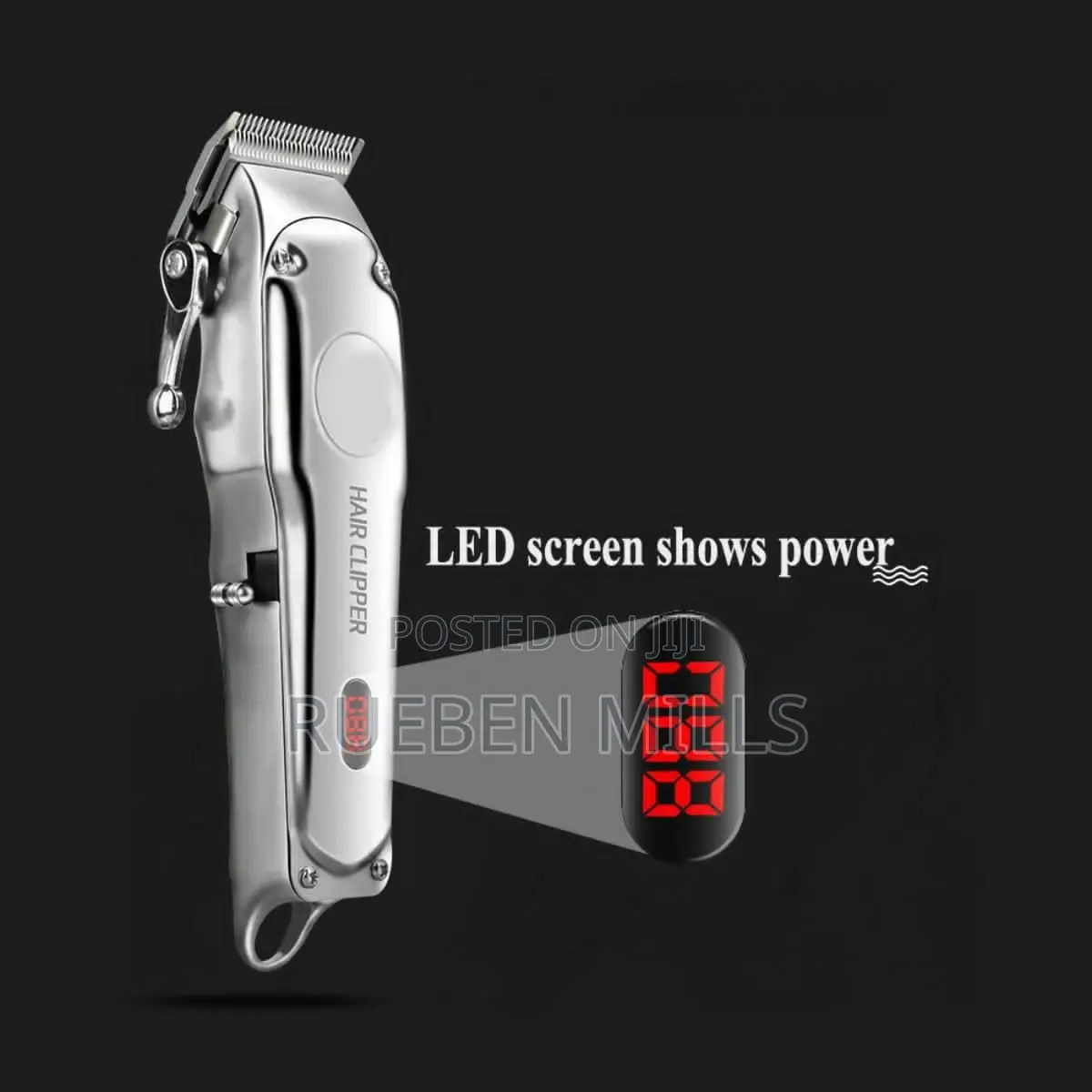 Original Full Metal Body Wireless Kemei Hair Clipper KM-1996