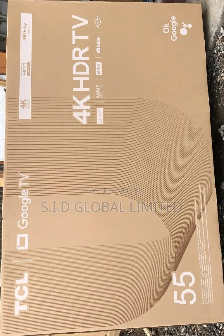 Well Managed TCL-UHD--SMART-ANDROID-55” 55P635