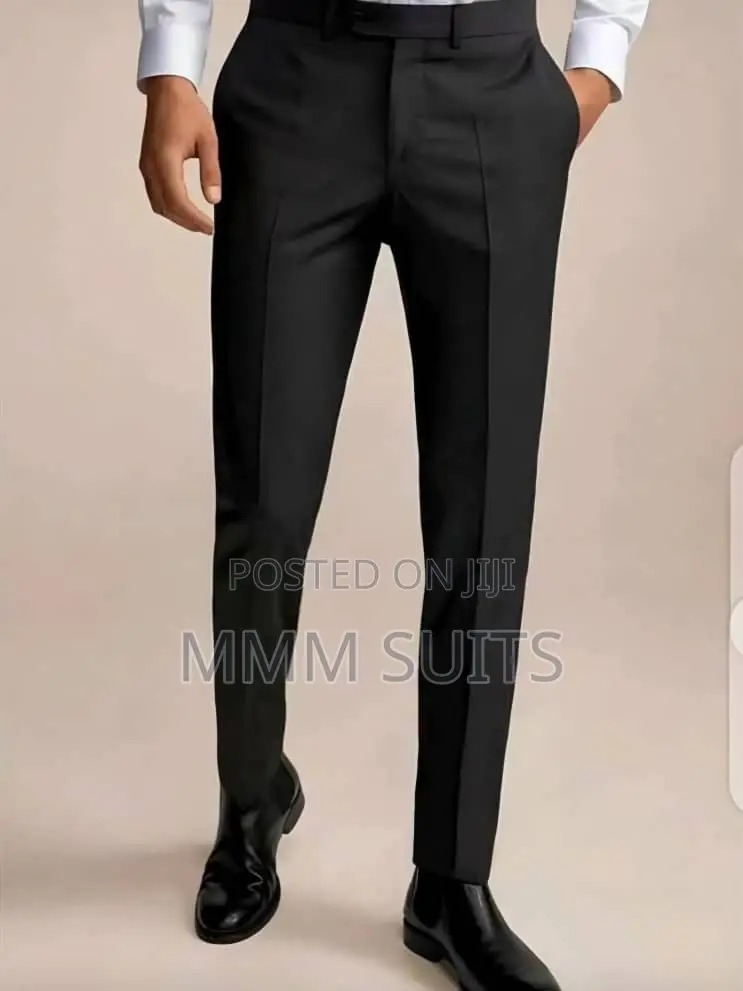 Quality Men Suit Trousers