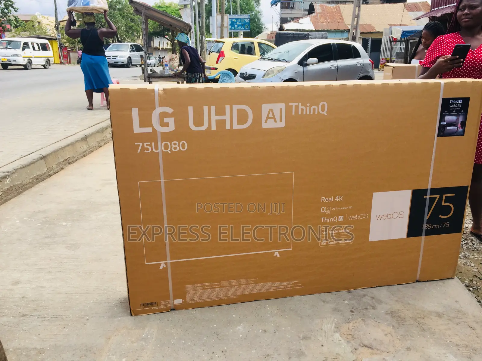 Vibrant Colors UHD Smart Lg 75”UR8000