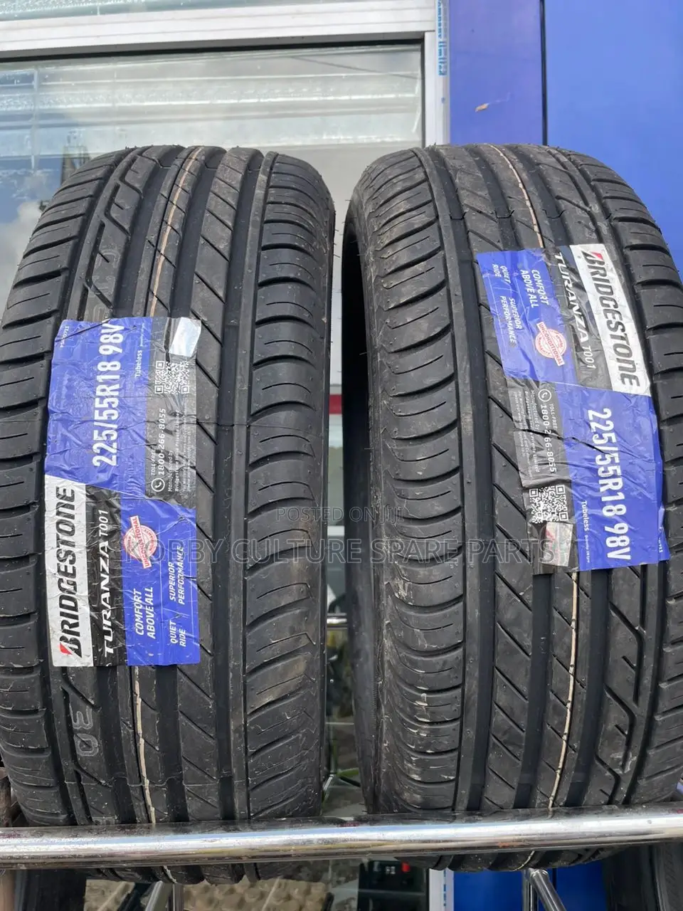 Original Bridgestone 225/55 R18 Tyres Available