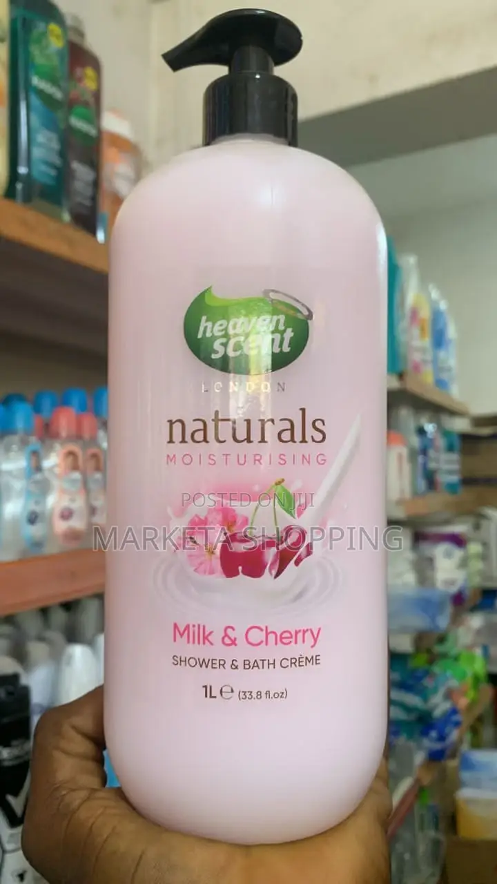 Heaven Scent Natural Moisturising Milk Cherry Shower Gel 1L