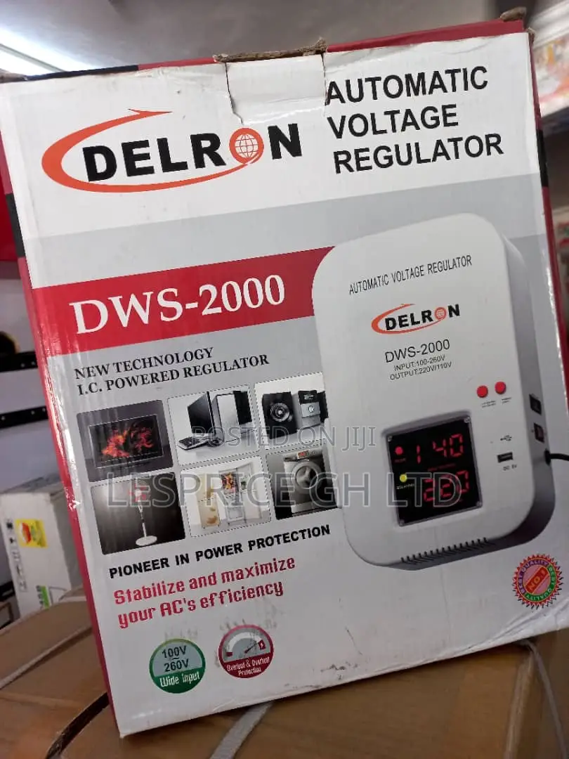 Delron 2000VA Stabilizer Power