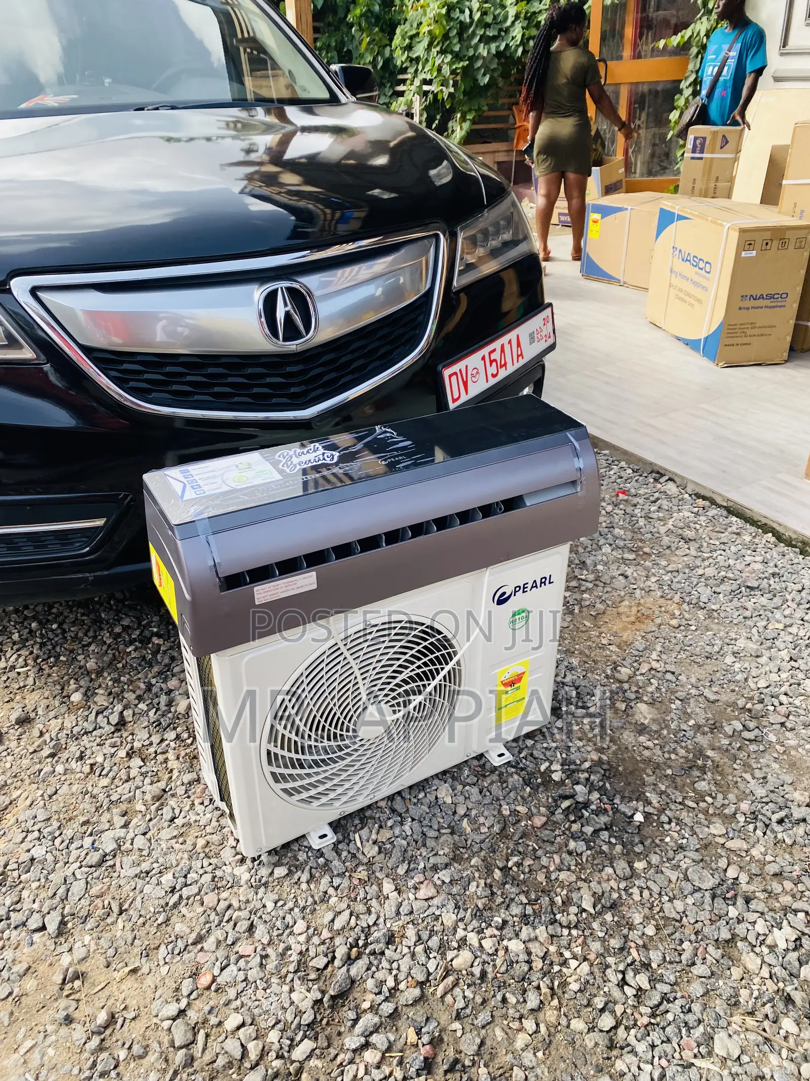Affordable Pearl 1.5hp R410 Split  Air Conditioner,Black
