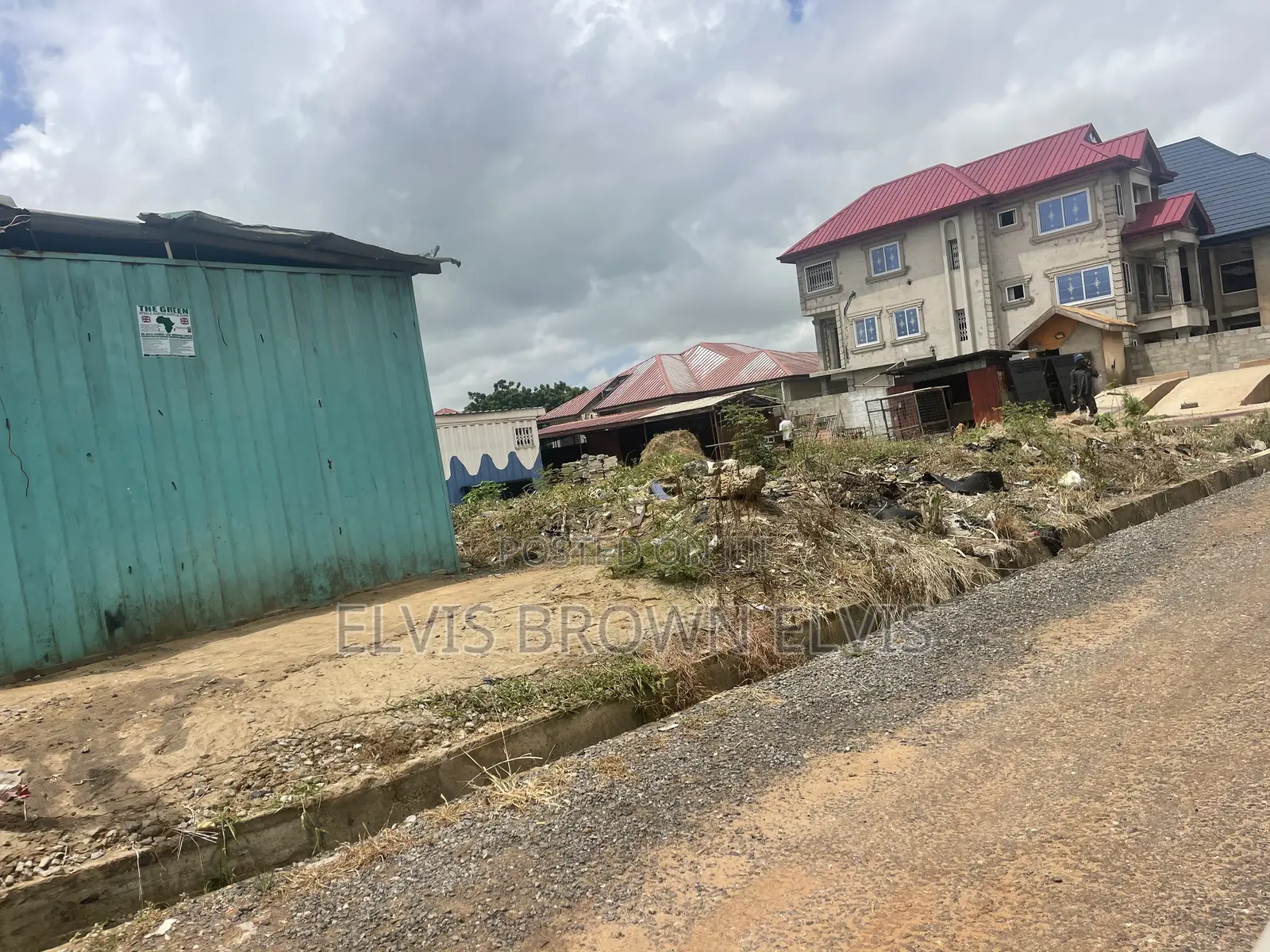 A Main Roadside Plot for Sale From Botwe SCH to Melcom