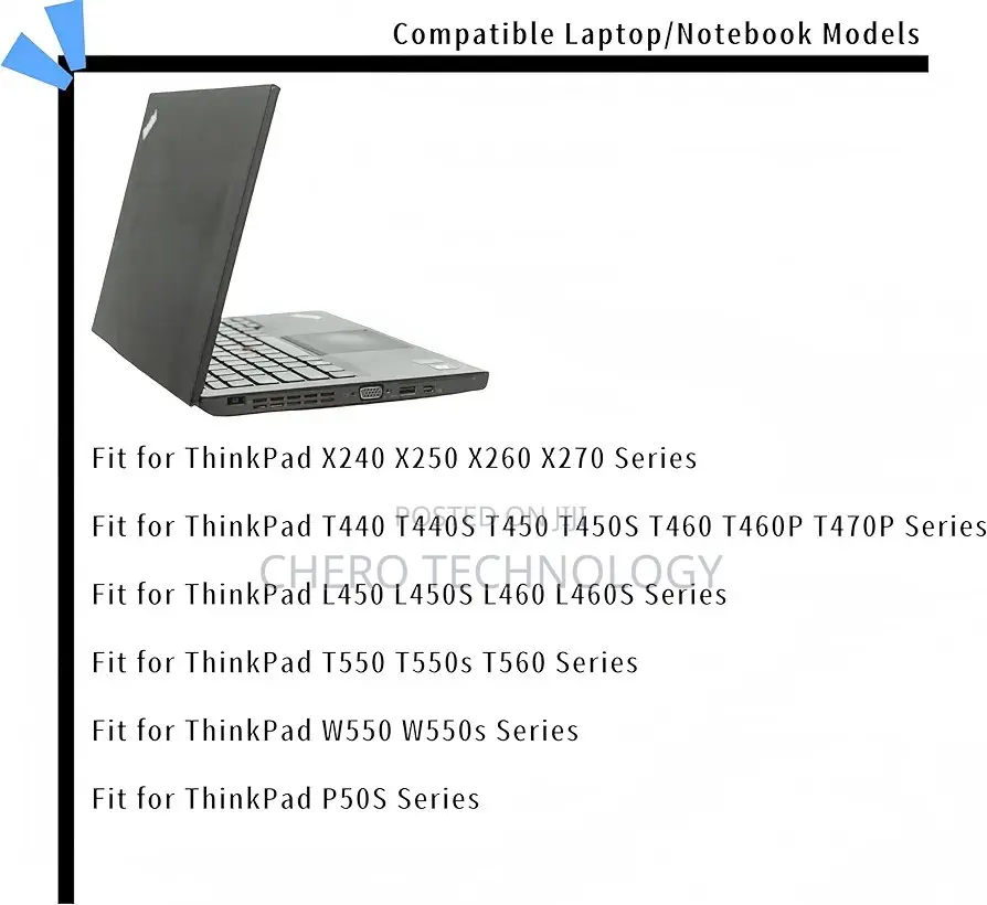 Lenovo Thinkpad Battery X240 X250 X260 X270 Series