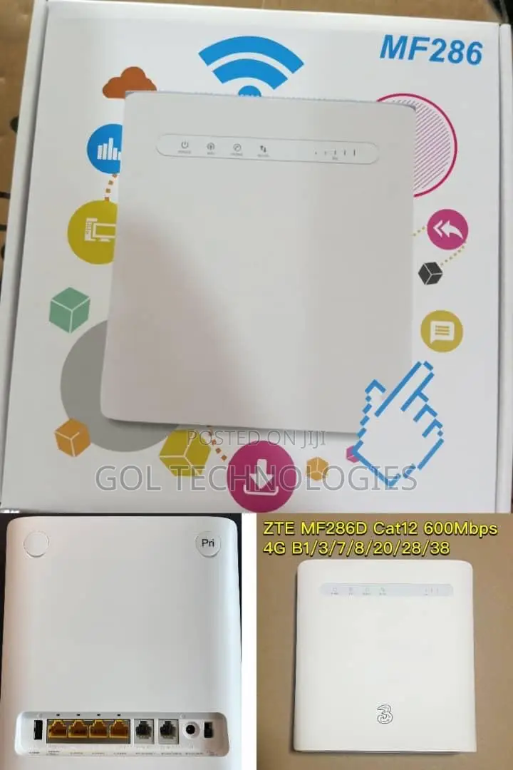 Zte 4g Wireless Universal Sim Router (Fastest Router)