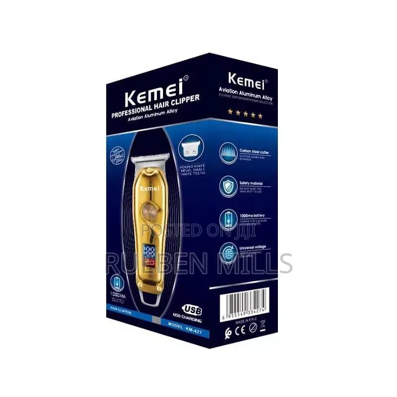 Professional Kemei Skin Machine Hair Clipper Beard Trimmer