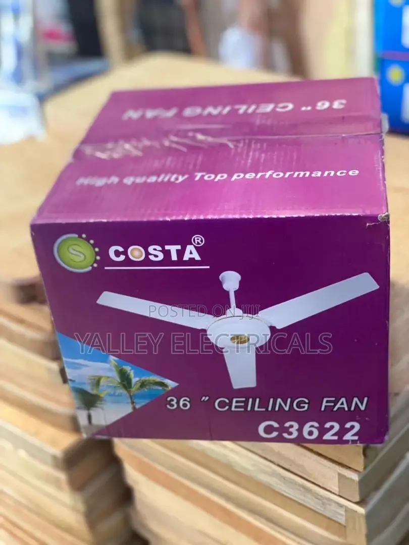 Costa Ceiling Fan Long / Medium