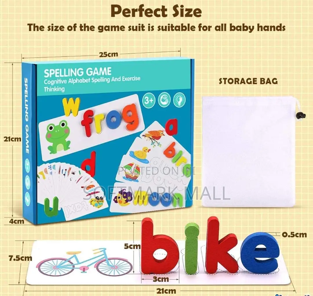 Spelling And Mathematics Game Set For Kids