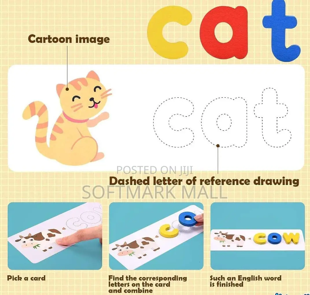 Spelling And Mathematics Game Set For Kids