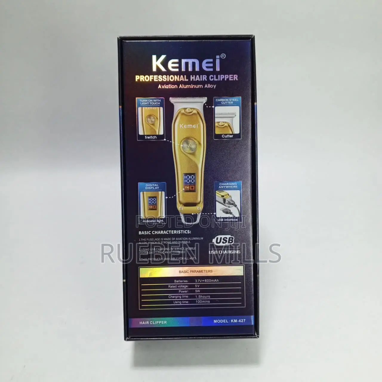 Classic Gold Close Shaver Beard Trimmer Hair Clipper