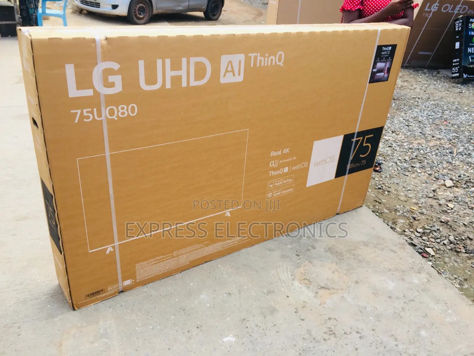Clear Pictures UHD Smart Lg 75”UR8000