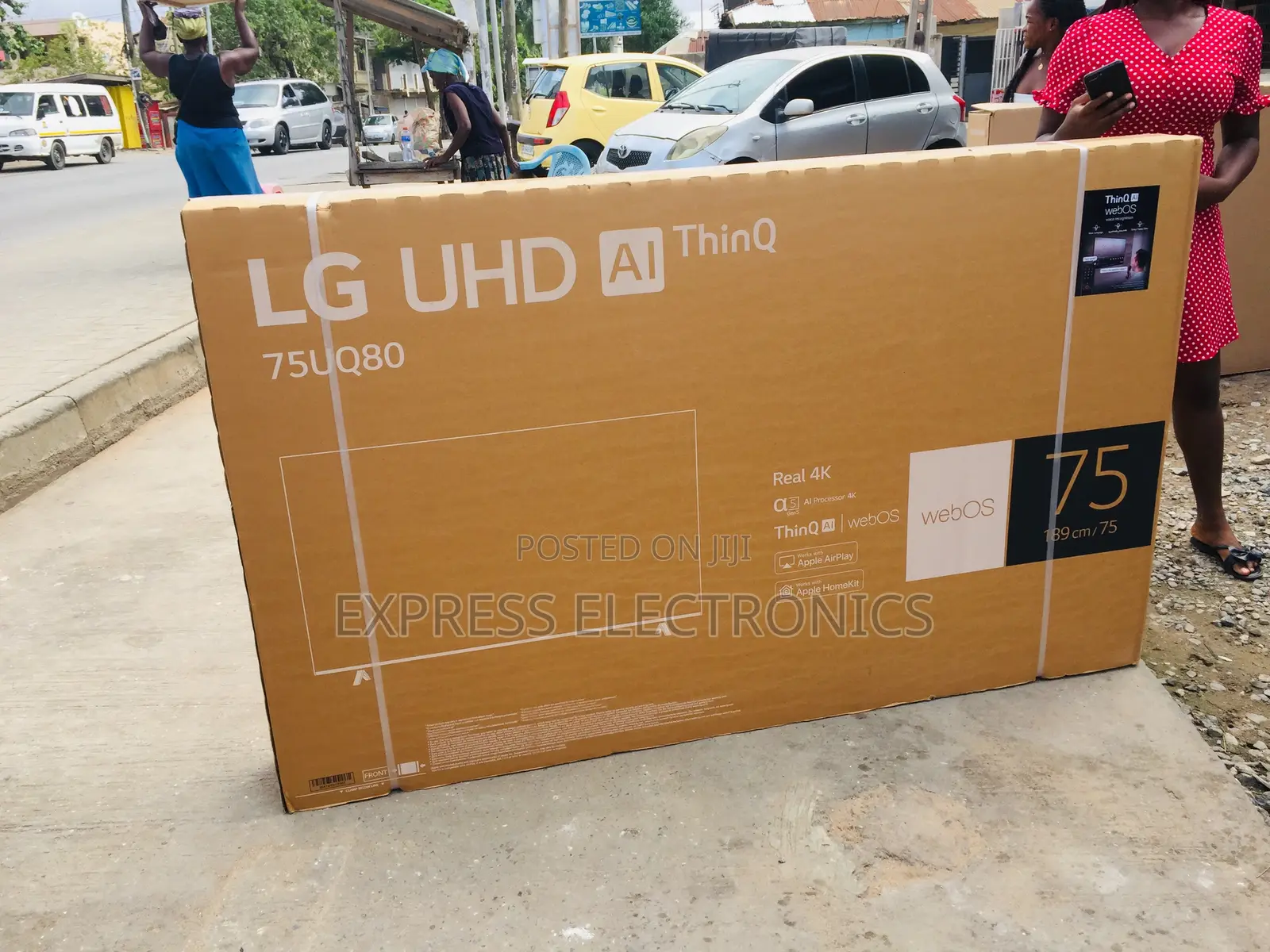 Clear Pictures UHD Smart Lg 75”UR8000