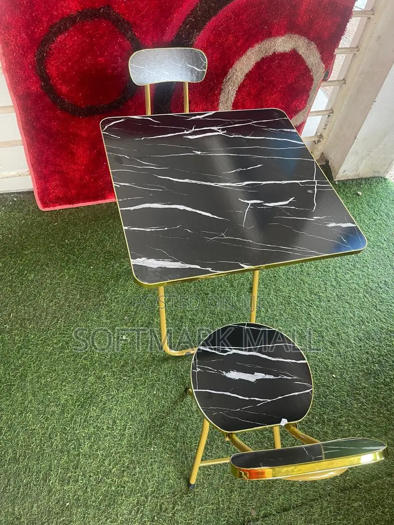 Folding Table With 2 Chairs