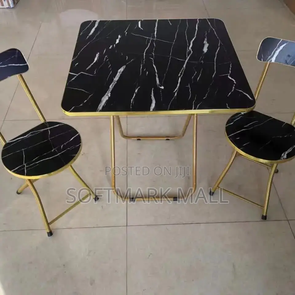 Folding Table With 2 Chairs