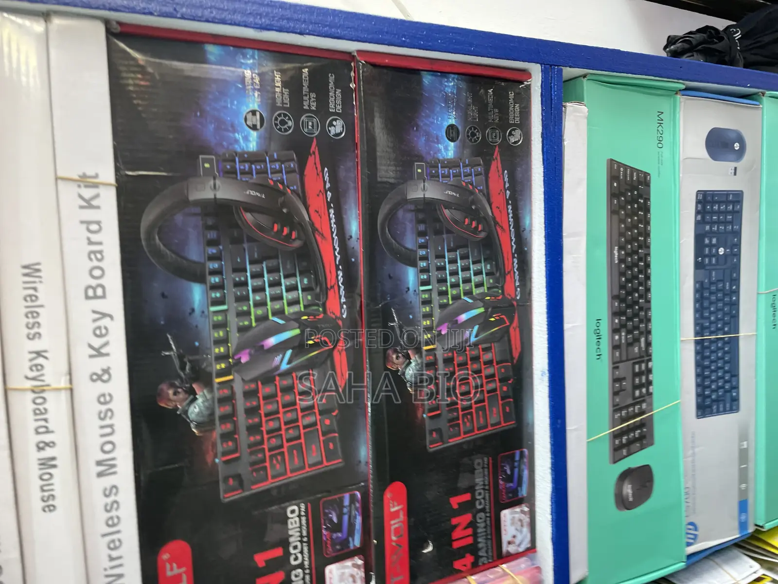 Wireless 4in1 Gaming Keyboard Combo